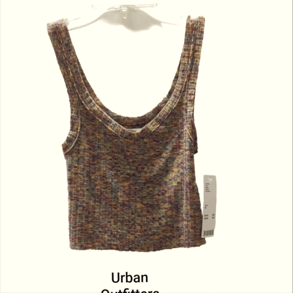 NWT Urban Outfitters Tank Top Cropped Mingle Multi Colors Sz XS - LAST ONE! - Picture 6 of 10
